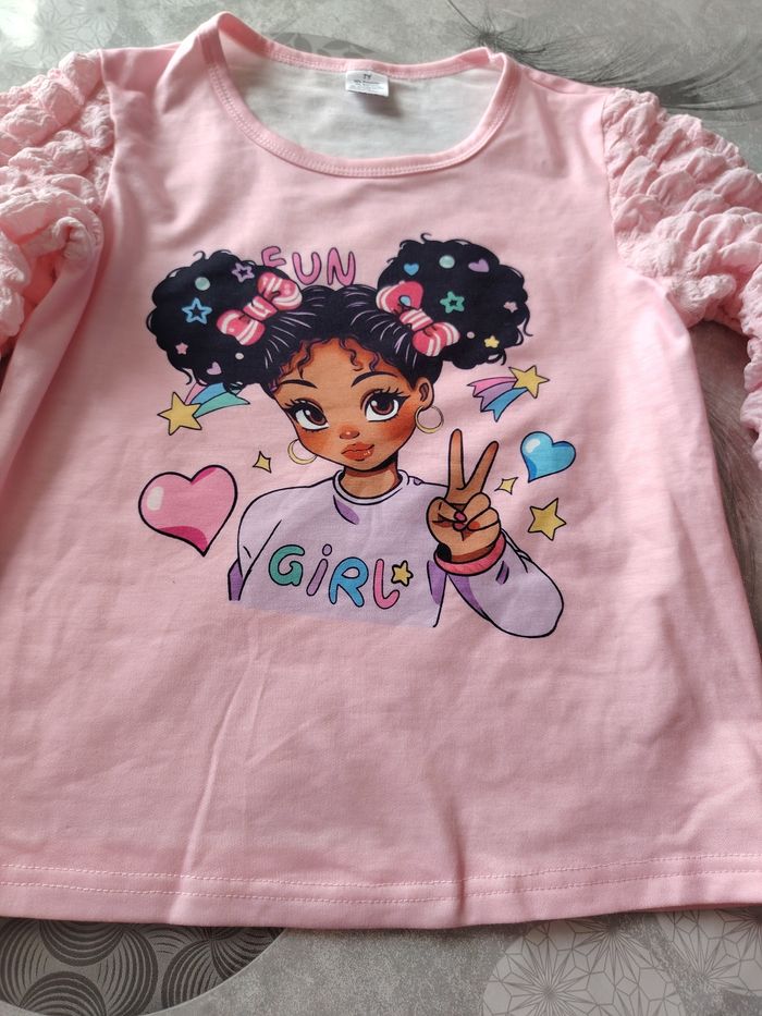 Très jolie haut enfant fille - photo numéro 4