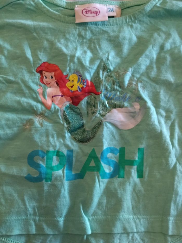 T-shirt Disney Ariel 2 ans - photo numéro 2