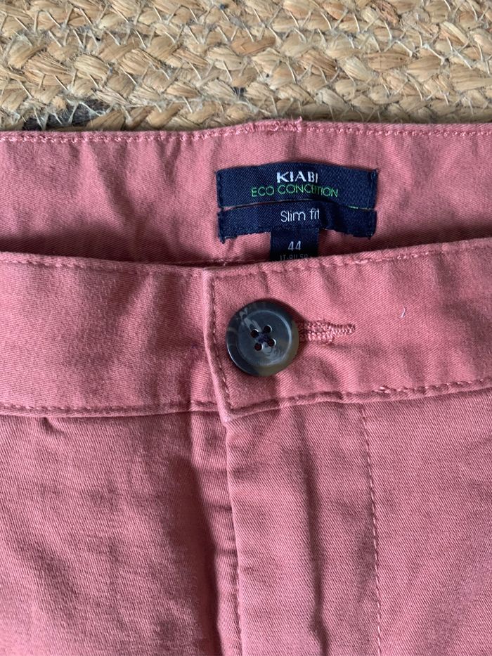 Pantalon vieux rose Celio taille 44 - photo numéro 2