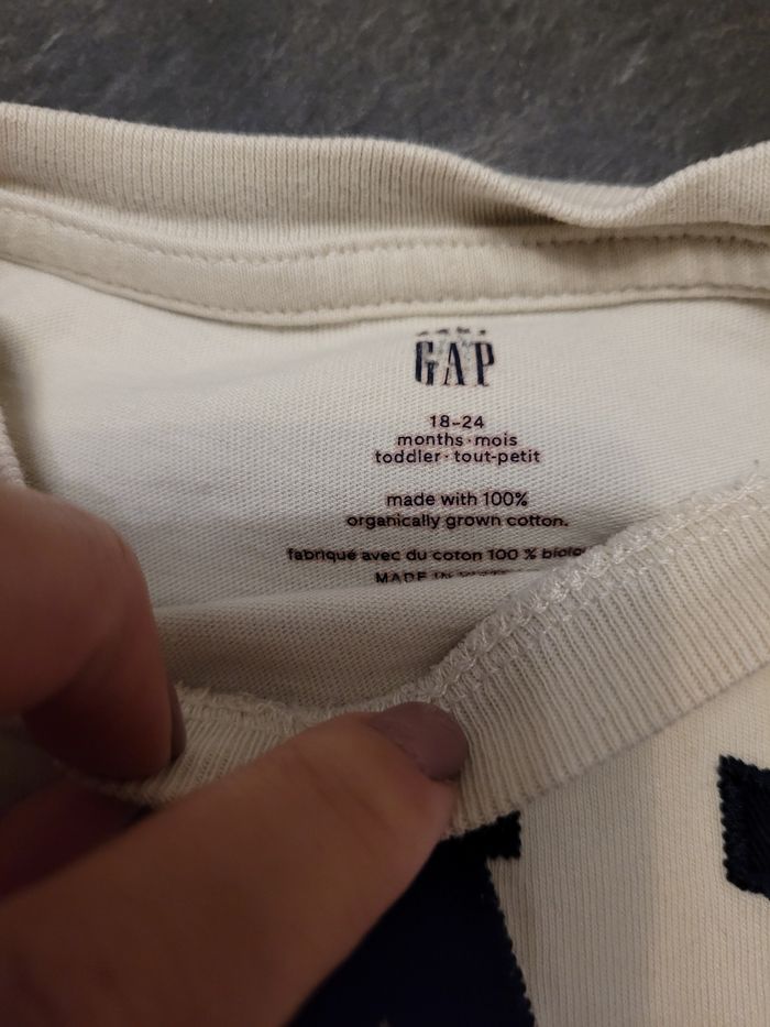 T shirt manches longues 18 mois - photo numéro 2