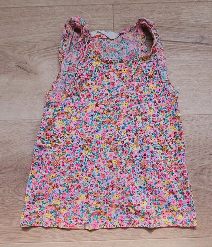 Débardeurs fille fleuri taille 4/6 ans H&M