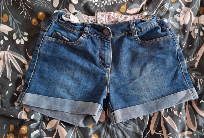 Short en jeans 12 ans