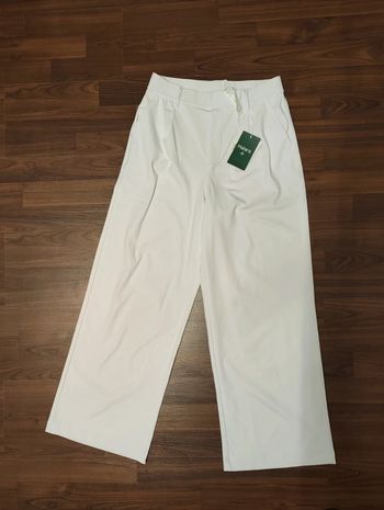 Pantalon Halara blanc taille S neuf