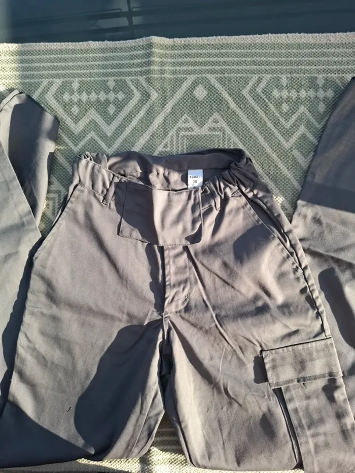 Pantalon de Travail Gris T38 - photo numéro 3