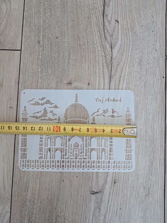 Pochoir gabarit taj mahal - photo numéro 2