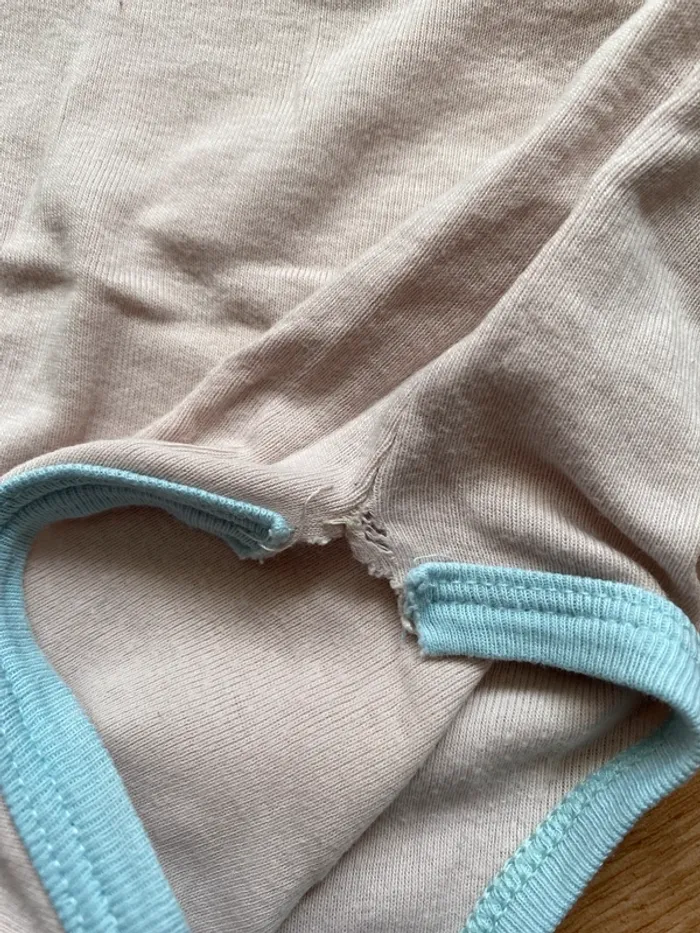 Body à manches longues rose taille 18 mois Petit Bateau - photo numéro 4