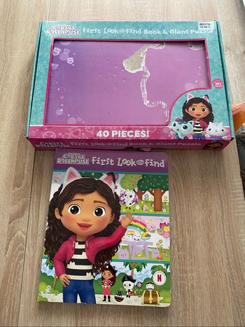 Puzzle géant gabby et la maison magique