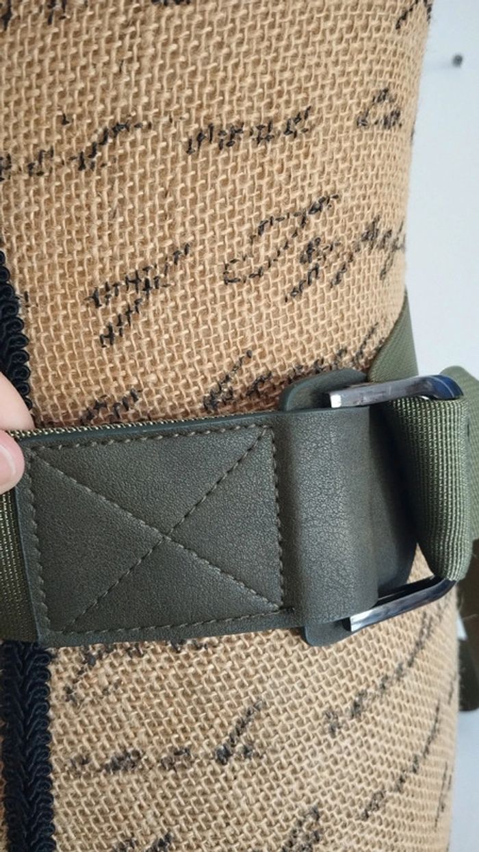 Ceinture verte kaki ajustable - photo numéro 10