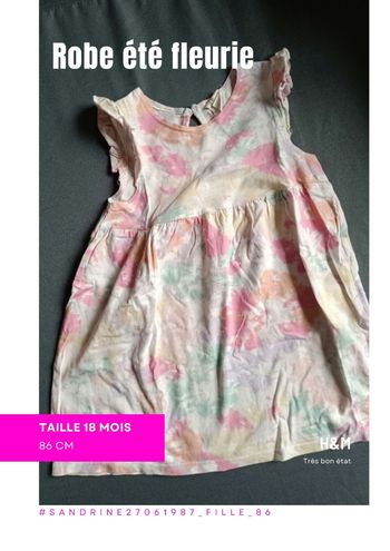 Robe été 💕 Taille 18 mois