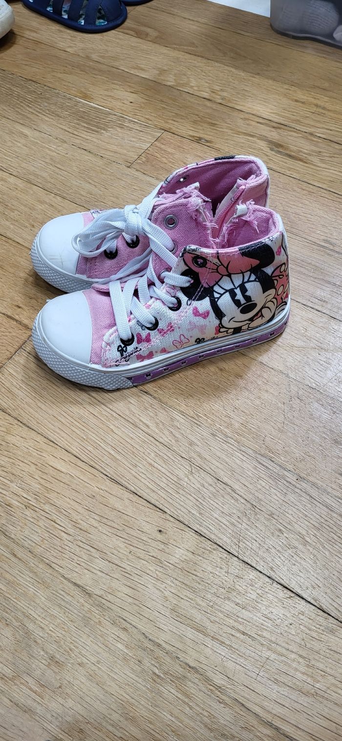 Baskets montantes minnie