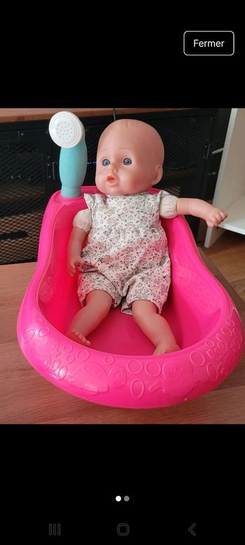 Poupon + baignoire