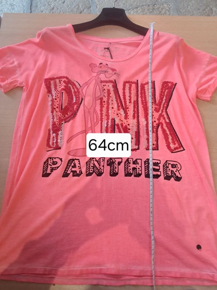 Frogbox tee-shirt panthère rose T.38 neuf - photo numéro 12