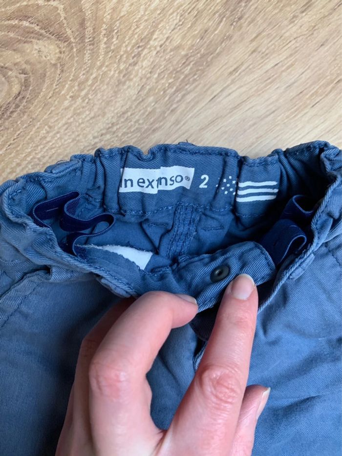 Short bleu 2 ans - photo numéro 4