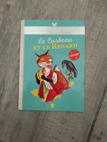Livre le corbeau et le renard