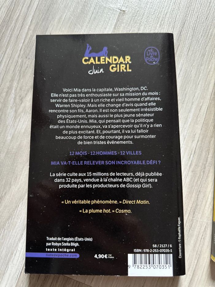 Calendar girl juin et juillet - photo numéro 2