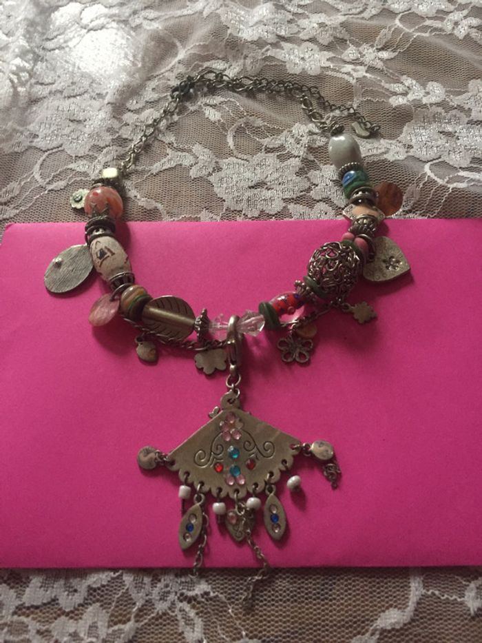 Collier pendentif amovible