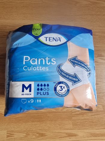 Culottes pants tena taille m