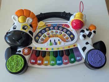 Piano zèbre jungle rock VTech