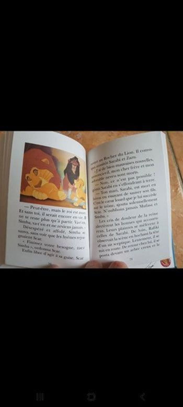 Le Roi Lion  bibliothèque rose - photo numéro 4