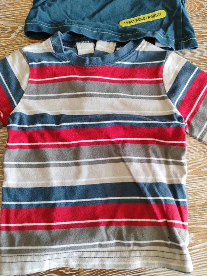 🍁 lot de 10 teeshirts manches longues taille 6 mois🍁 - photo numéro 10