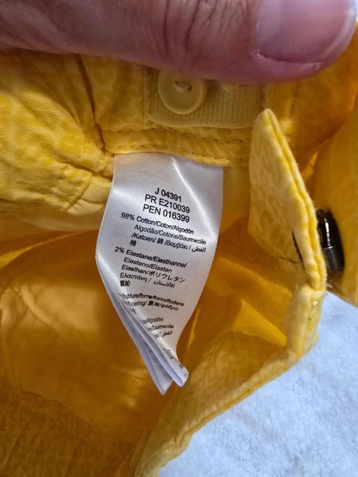 Short Hugo Boss jaune 6 mois - photo numéro 5