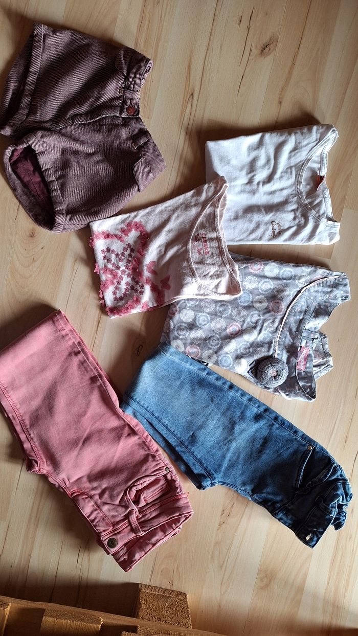 Lot vêtements fille