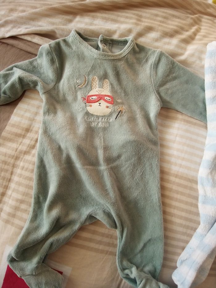 Lot 4 pyjama velours - photo numéro 3