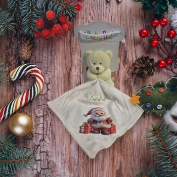 doudou ours noël