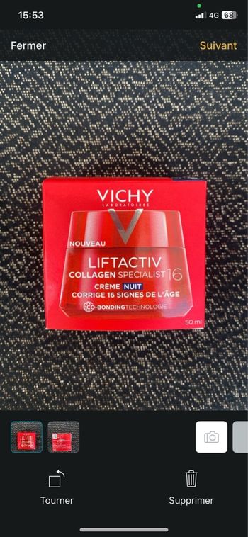 Vichy Liftactiv collagen Crème de nuit neuf 