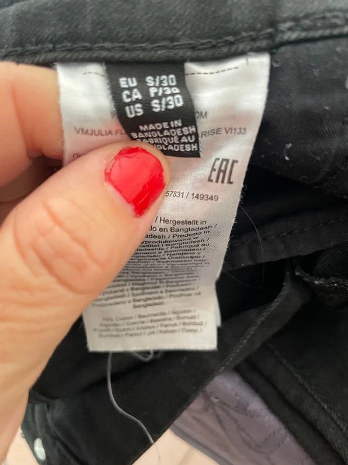 pantalon et legging Vero Moda noir taille S - photo numéro 4