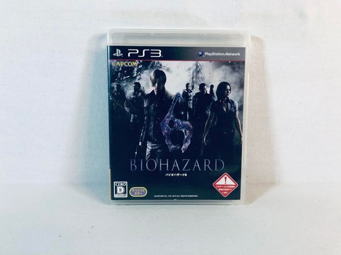 Resident Evil 6 - BioHazard 6 PS3 JAP Jeu Complet Très bon état - photo numéro 2