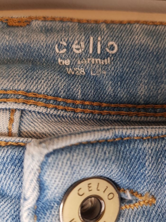 Jeans bleu clair Celio - photo numéro 3