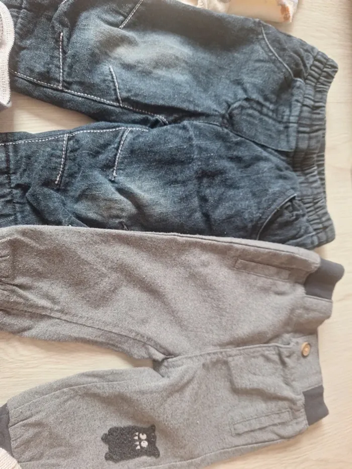 Lot de 9 vêtements automne hiver garçon 6 mois 67 cm - photo numéro 7