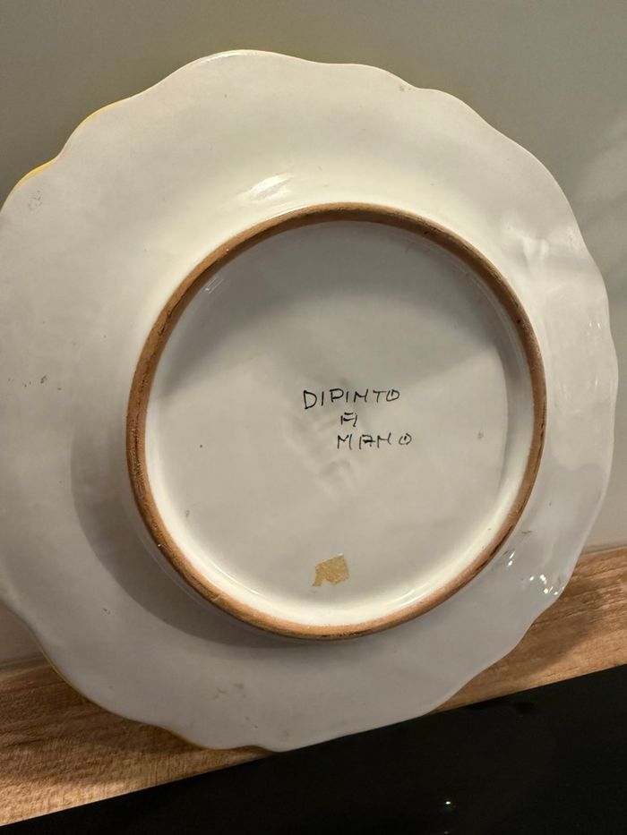 Assiette artisanale - photo numéro 2