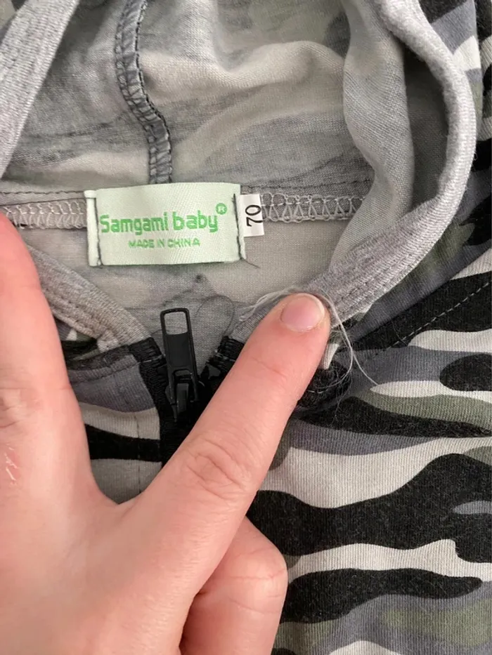 Combinaison militaire bébé garçon 6 mois Samgami Baby - photo numéro 2