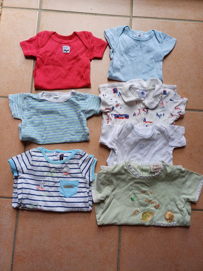 Lot de 34 vêtement garçon 6 mois été - photo numéro 4