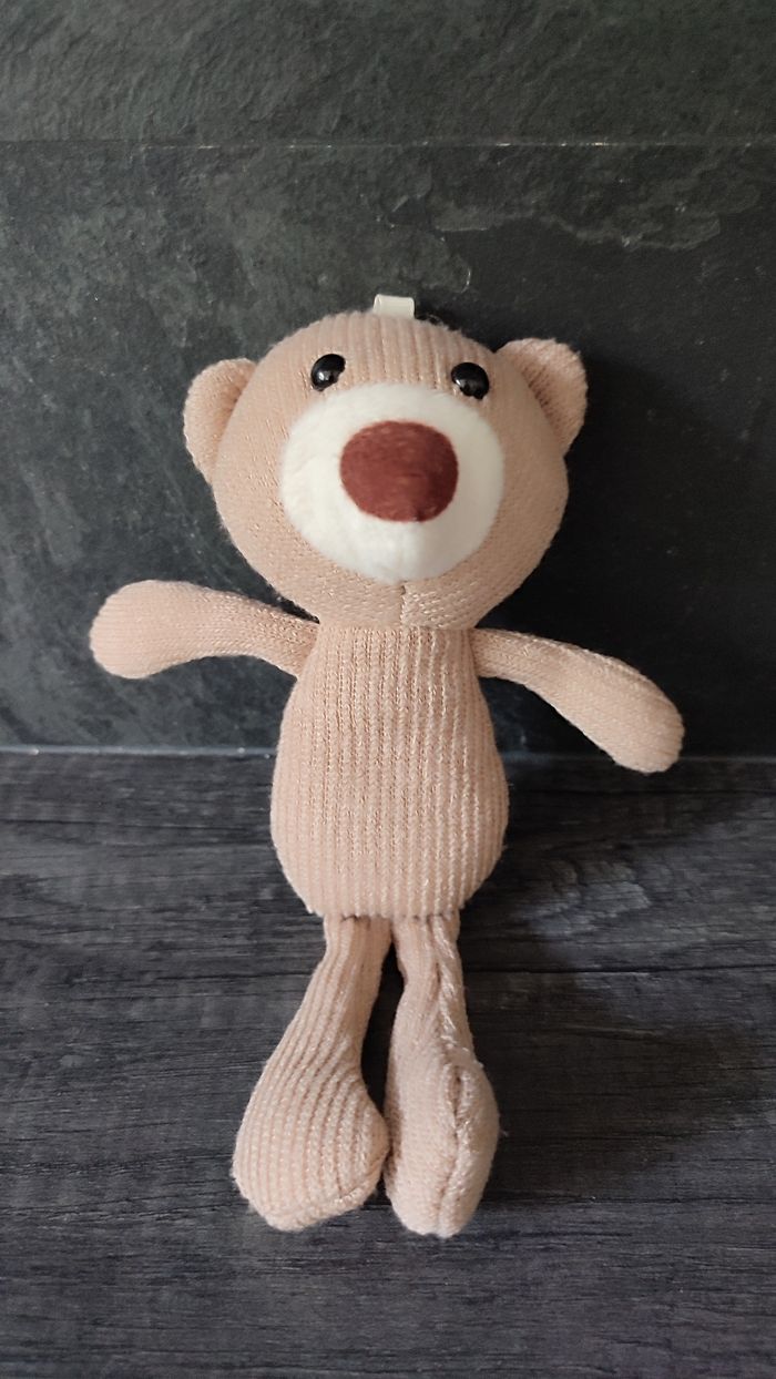 Doudou ourson marron