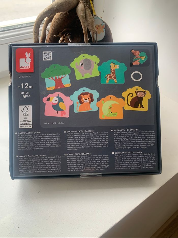 Carte sensorielle janod - photo numéro 2