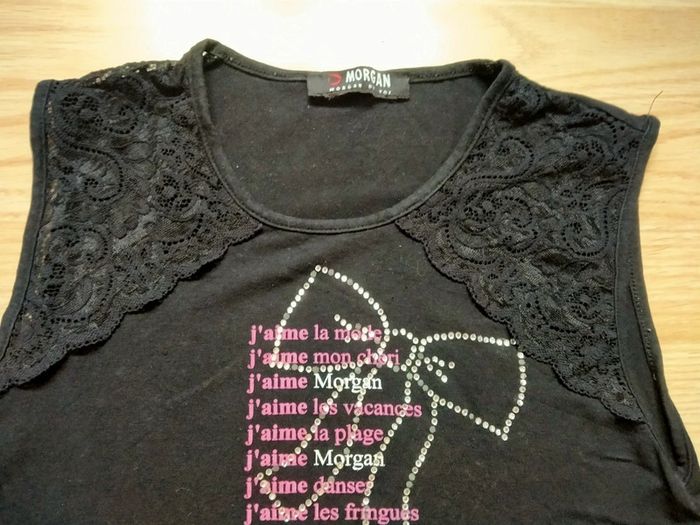 Débardeur noir. Morgan de toi. Taille 36 - photo numéro 4