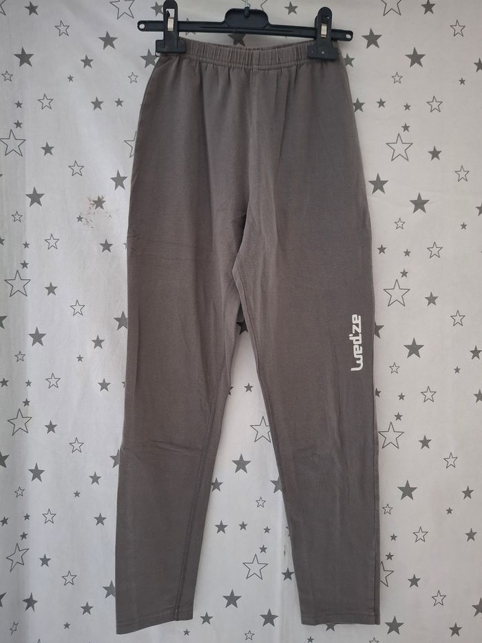 Legging gris taille élastique 12 ans Décathlon - photo numéro 2