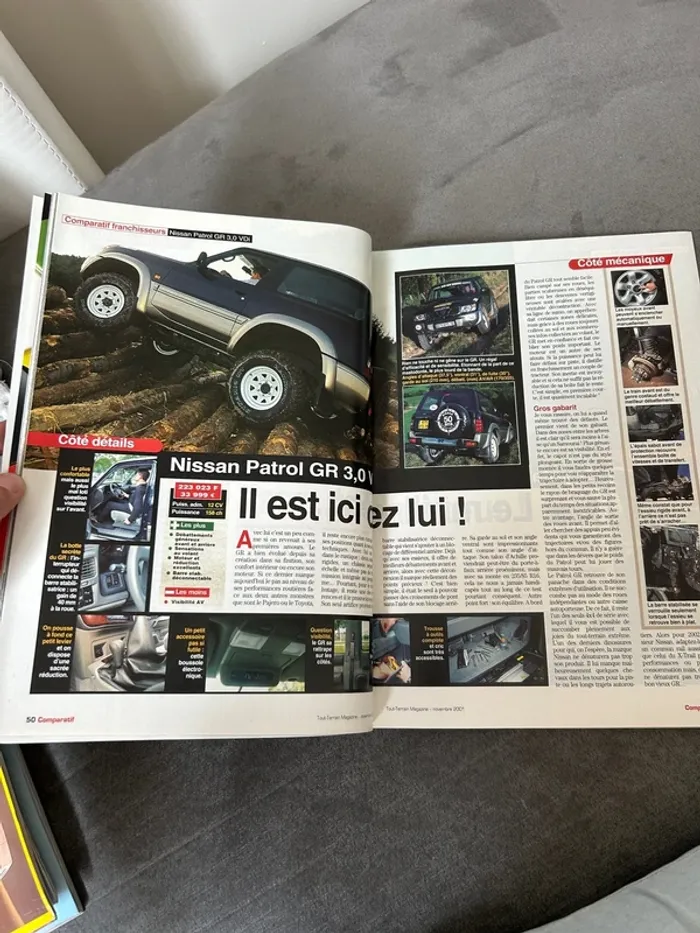 Magazine 4x4 tout terrain 2001 - photo numéro 3