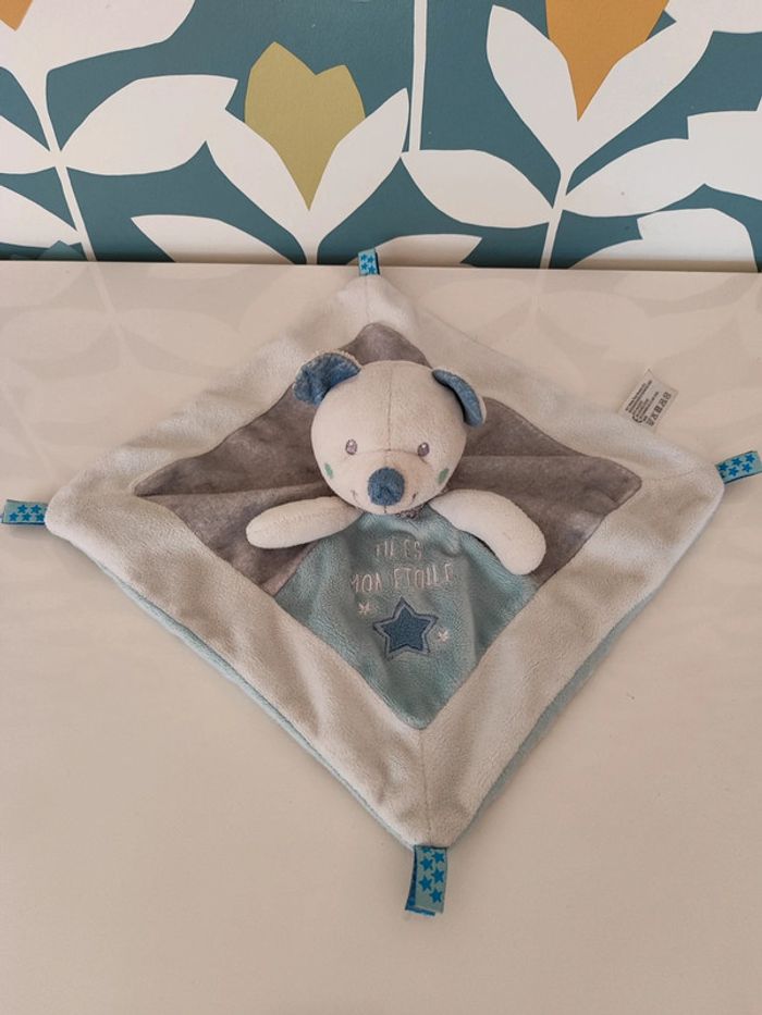 Doudou plat ourson simba toys