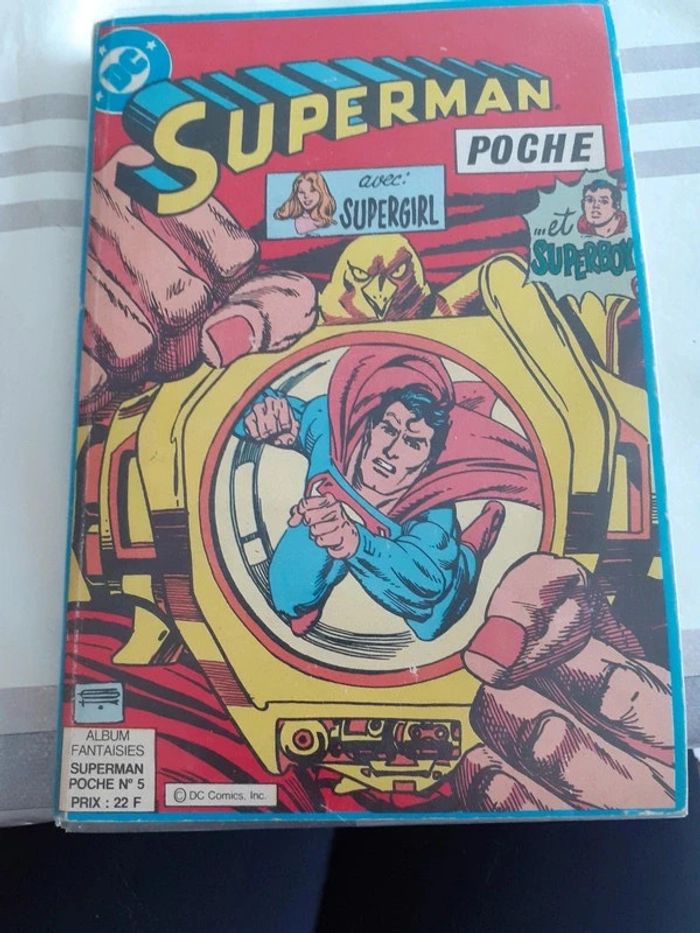 Livre superman poche numéro 5