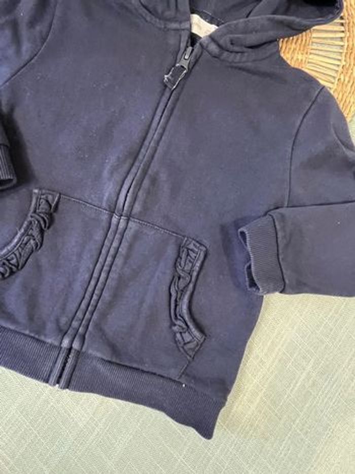 Veste à capuche 92 cm mango - photo numéro 2