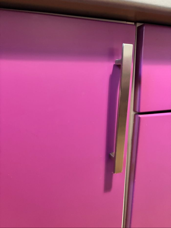 Poignée de porte de placard acier inoxydable