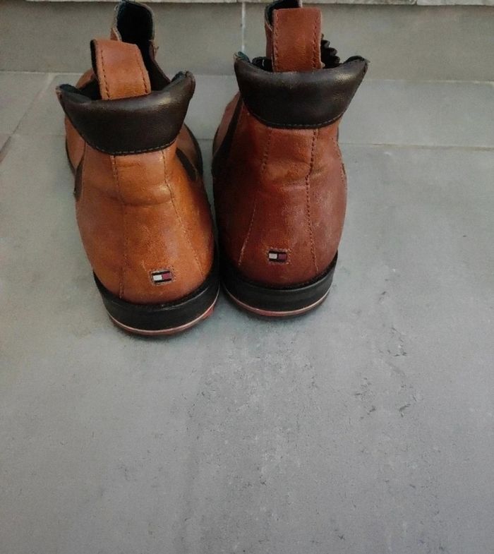 Bottines marron Tommy Hilfiger - photo numéro 3