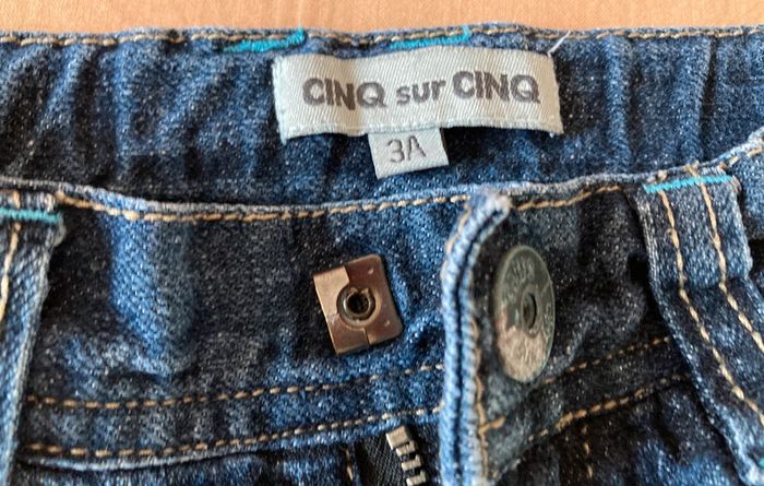 Lot de 3 pantalons jean en taille 3 ans - photo numéro 7