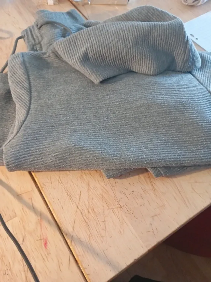 Ensemble garçon gris