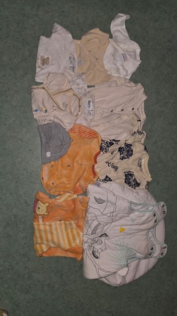 Lot  vêtements garçon naissance