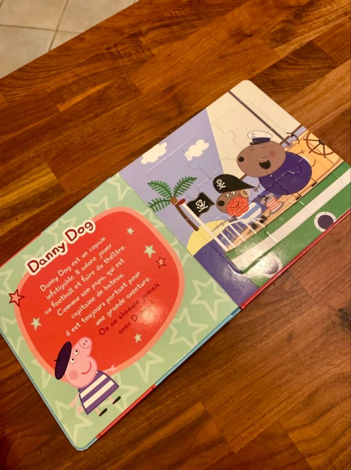 Livre puzzle Peppa Pig parfait etat - photo numéro 6